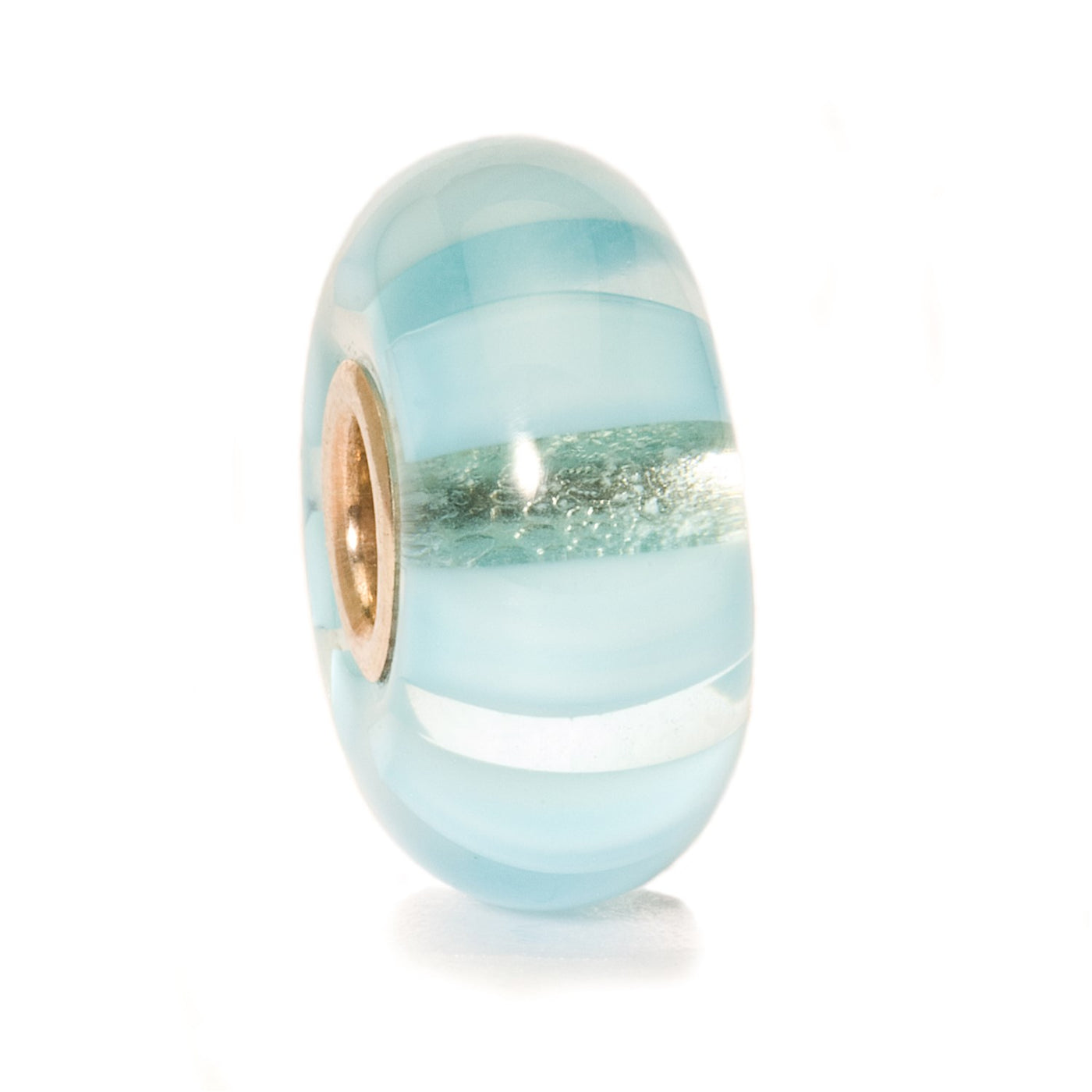 Light Blue Stripe Bead