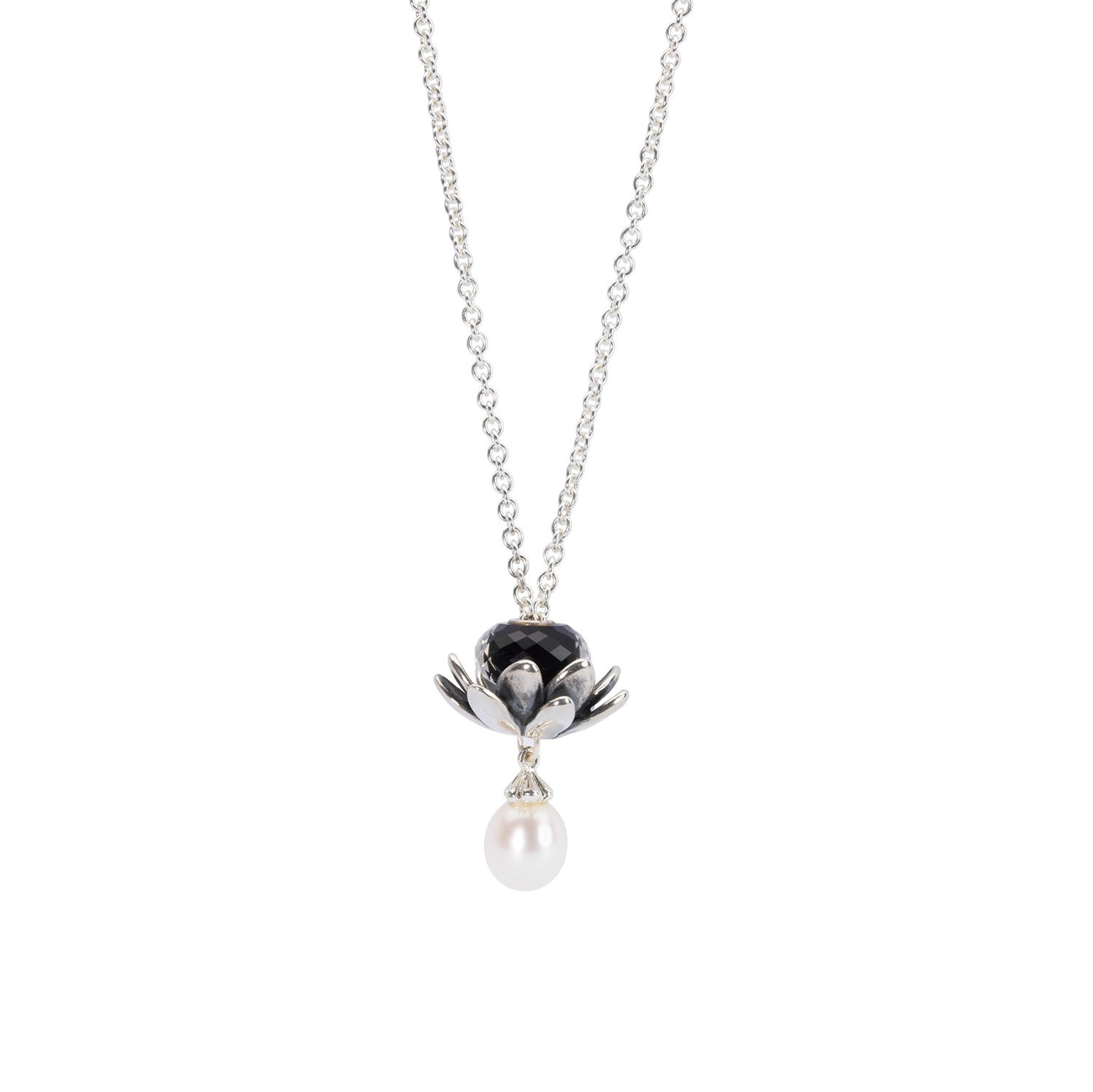 Fantasy Necklace With White Pearl, Polished