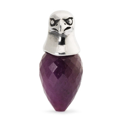 Ruby Falcon Bead